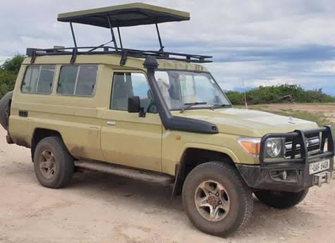 Safari Land Cruiser Short Rental Uganda (5 Seater)